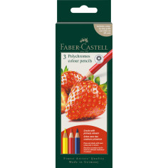 Lápis Faber-Castell Polychromos Te " Morango " 210055