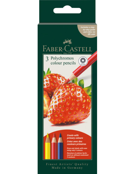 Lápis Faber-Castell Polychromos Te " Morango " 210055