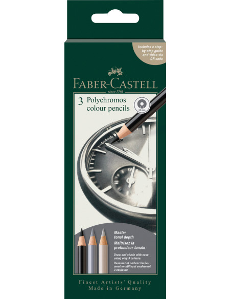 Lápis Faber-Castell Polychromos  " Relógio " 210058